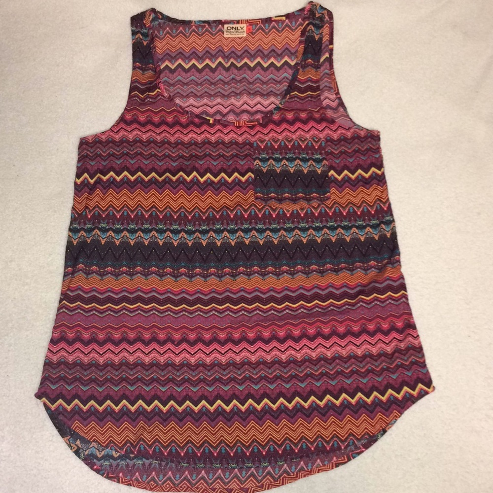 ONLY. Brand Aztec Top [S]